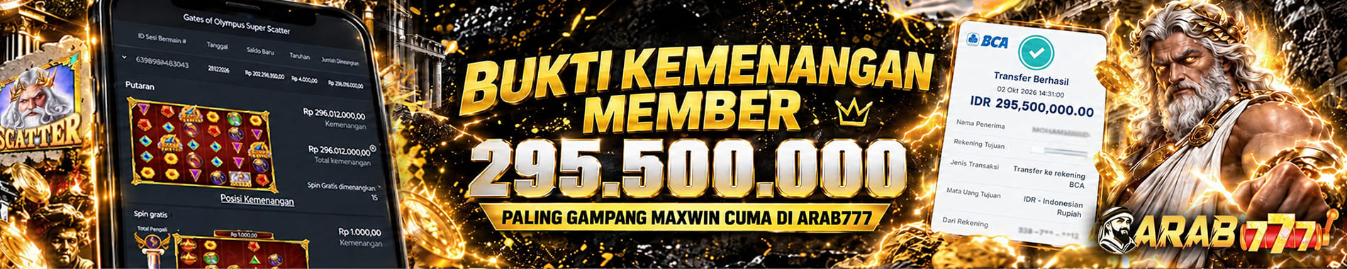 JACKPOT MEMBER ARAB777